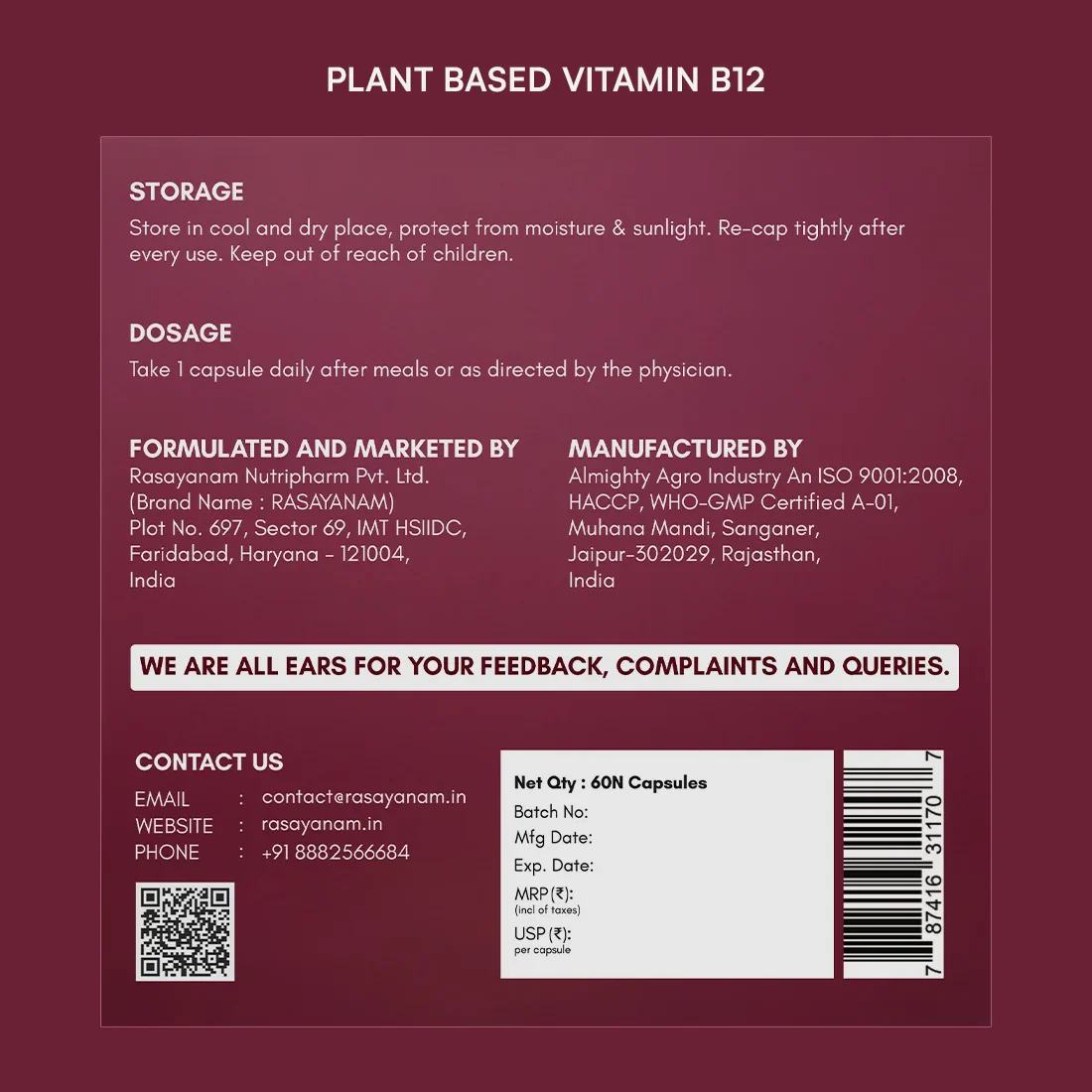 Vitamin B12 and D3K2 Combo for Deficiency Support - Image 12