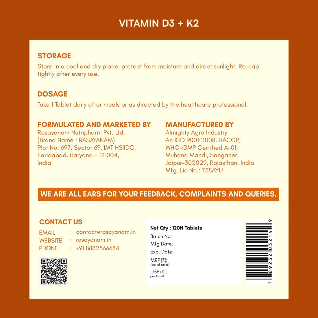 Vitamin B12 and D3K2 Combo for Deficiency Support - Image 13