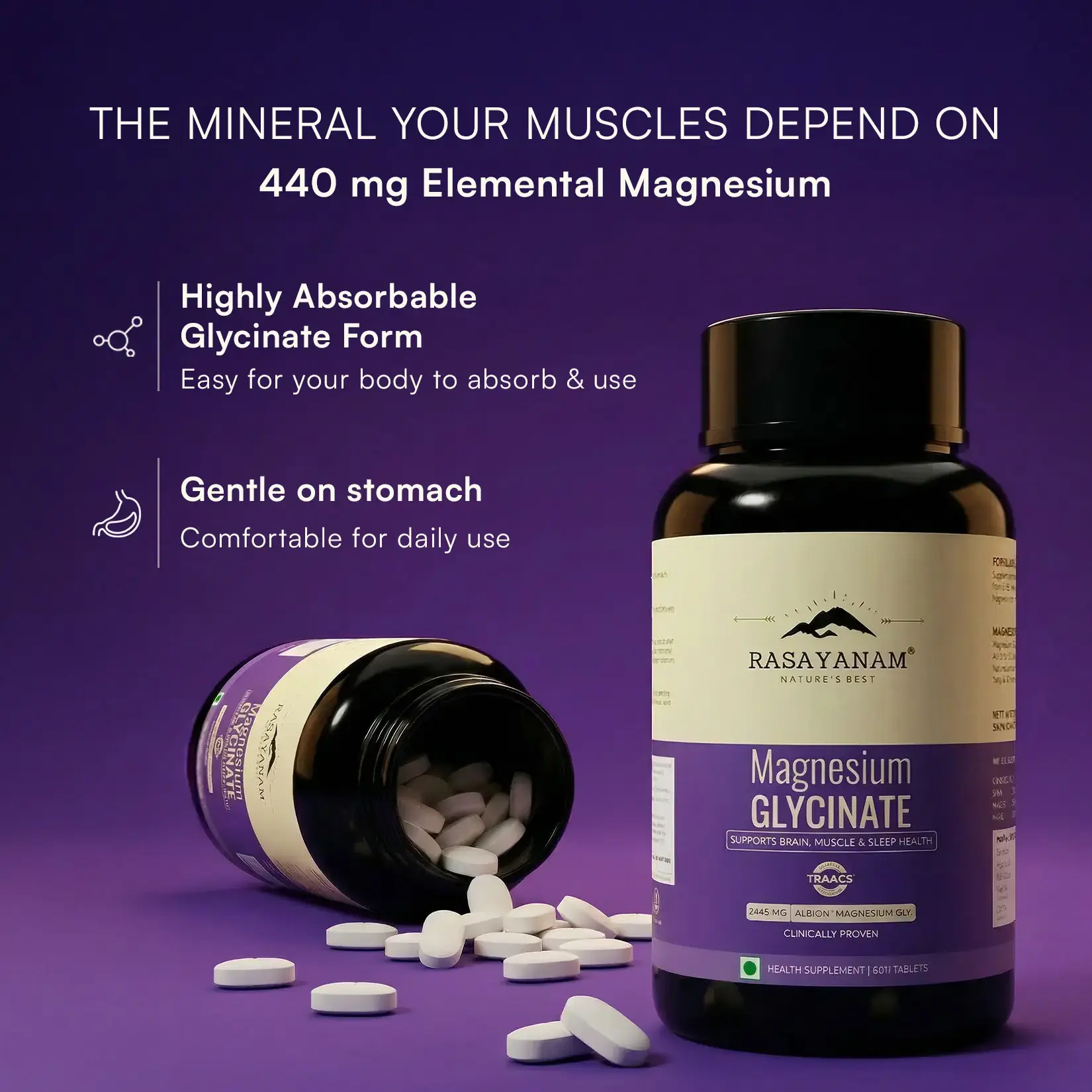 Magnesium and Vitamin D3+K2 Combo for Recovery & Bone Strength - Image 4