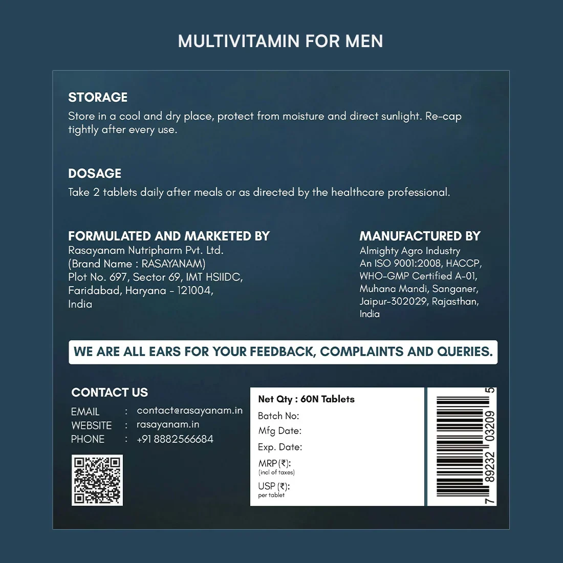 Multivitamin for Men and Testoboost Combo for 360° Wellness & Stamina - Image 15