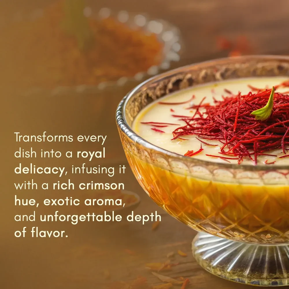 Kashmiri Mongra Saffron/Kesar (1g) - Image 4