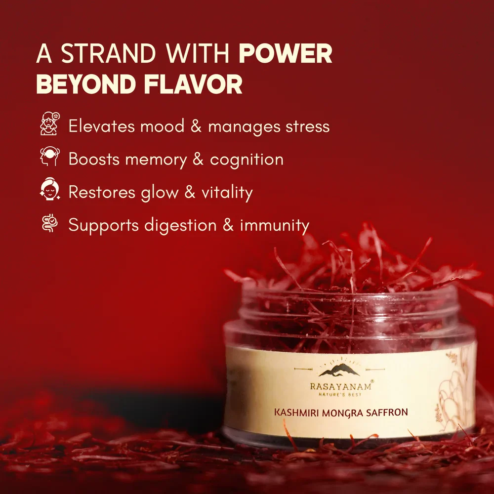 Kashmiri Mongra Saffron/Kesar (1g) - Image 7