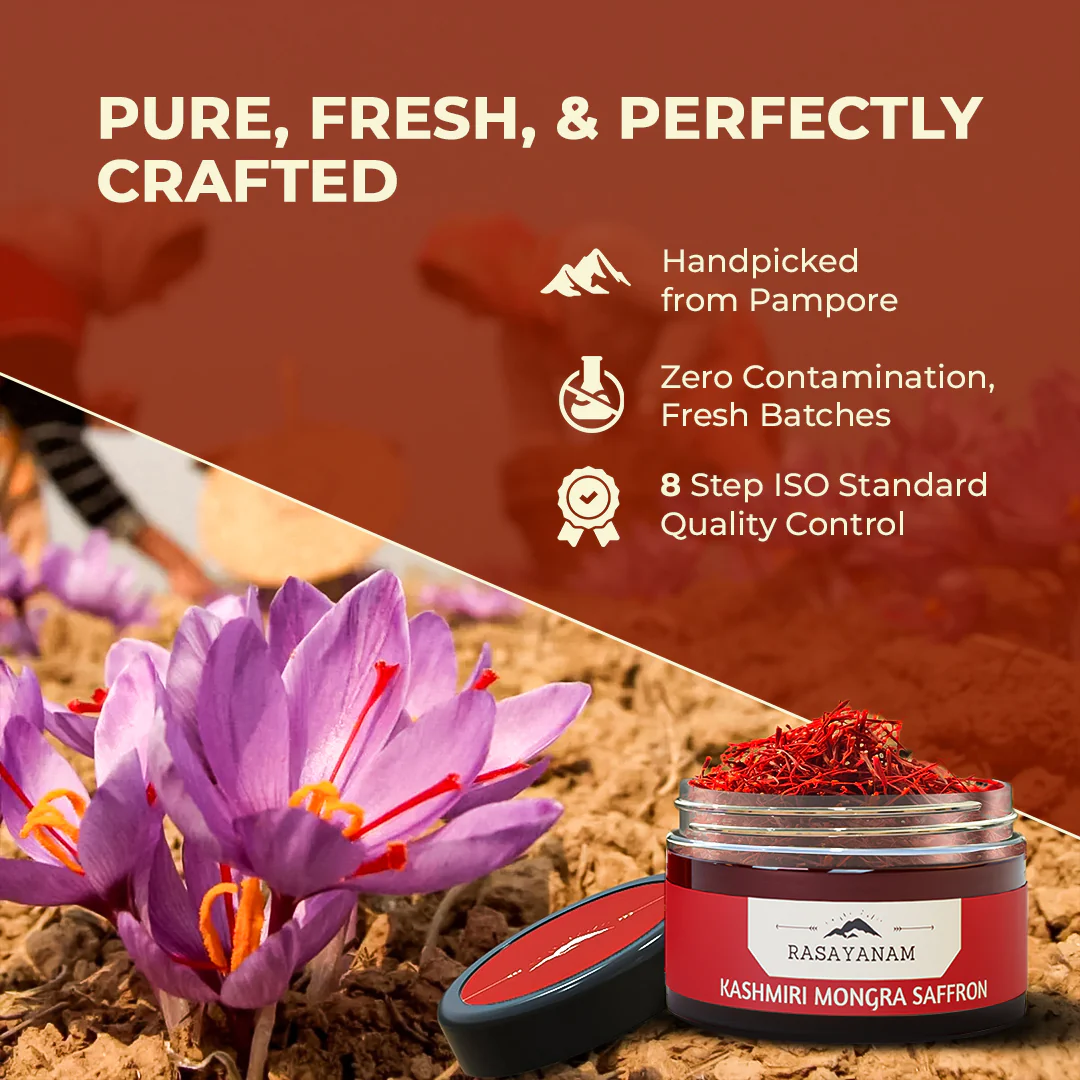 Pure Kashmiri Saffron/Kesar (0.5g) - Image 3