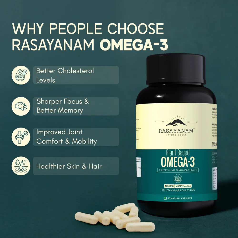 Multivitamin for Men and Plant-Based Omega-3 Combo for 360° Wellness & Mobility Support - Image 5