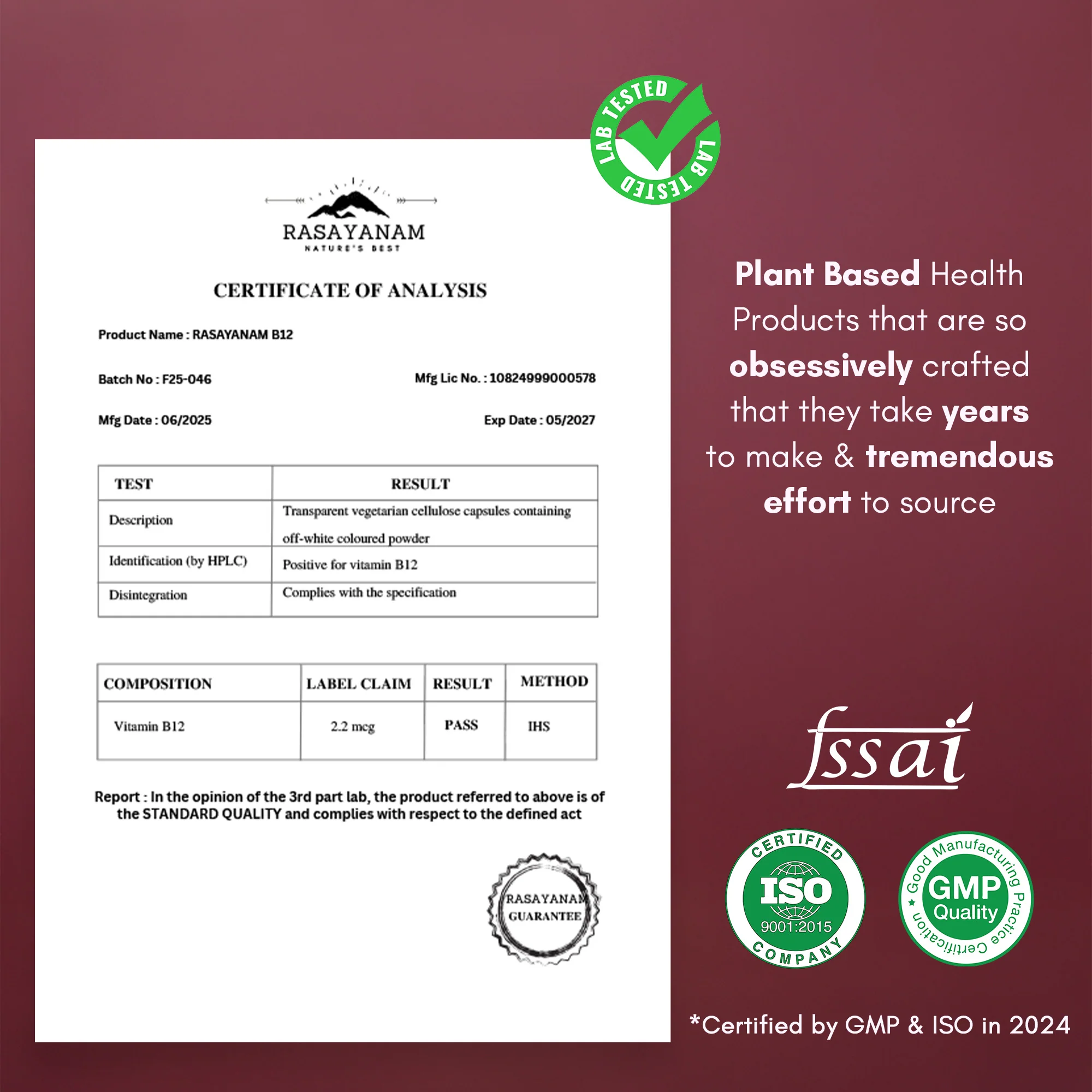 Plant-Based Vitamin B12 and Testoboost Combo for Energy & Stamina - Image 9